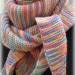 Як зв'язати красивий шарф спицями